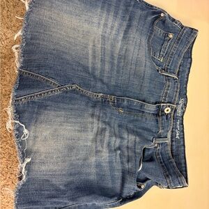 Signature by Levi Strauss Blue Mini Skirt